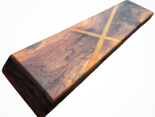 Gold Epoxy & Walnut