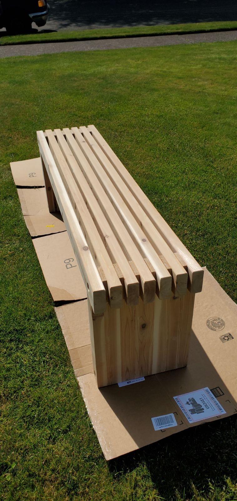 Cedar Patio Bench