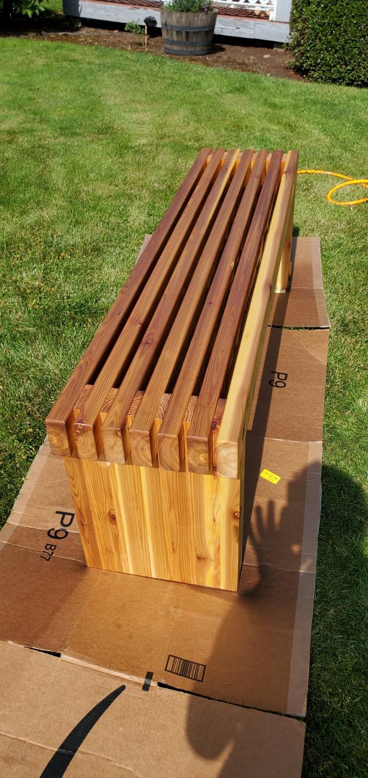 Cedar Patio Bench