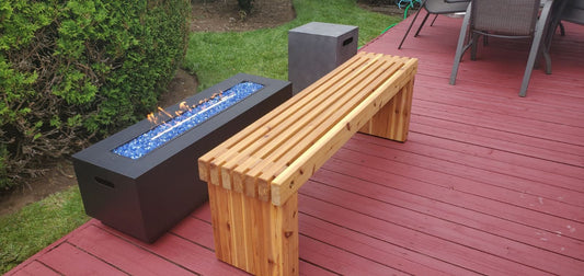 Cedar Patio Bench