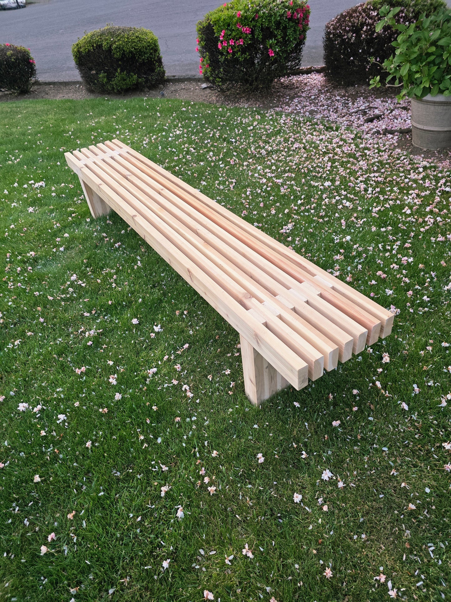 Cedar Patio Bench