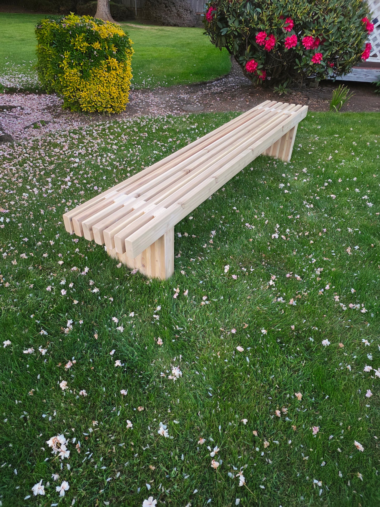Cedar Patio Bench